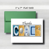 Volleyball Coach Thank You Card~ Cards ~  Cards