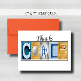 Volleyball Coach Thank You Card~ Cards ~  Cards