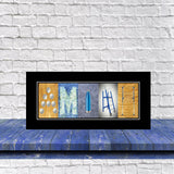 Personalized Volleyball Letter Art Print – Custom Sports Wall Decor