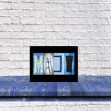 Personalized Volleyball Letter Art Print – Custom Sports Wall Decor