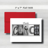 Weight Lifter- Coach Thank You Card~ Cards ~  Cards