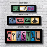 Yoga Letter Art