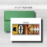 Football Coach Thank You Card~ Cards ~  Cards