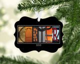 Basketball Letter Art Name Ornament Metal