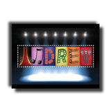 Theater Name Sign, Drama Club Gift, Stage Crew Gift,