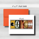 Football Coach Thank You Card~ Cards ~  Cards