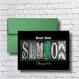 Personalized Senior Graduation Card 2023 Gown