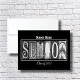 Personalized Senior Graduation Card 2023 Gown