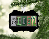 Cross Country Ornament