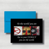 Firefighter Fathers Day Card~ Cards ~ Flat Cards ~ 5" x 7"