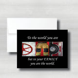 Firefighter Fathers Day Card~ Cards ~ Flat Cards ~ 5" x 7"