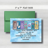 Glam-ma Card - Happy Mother's Day Card~ Cards ~ Flat Cards
