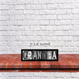 Grandpa Name Magnet