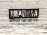 Grandma Name Magnet 2" x 6"