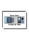 Senior Hockey Letter Art