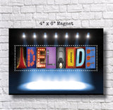 Magnet Theater Name Sign, Drama Club Gift, Stage Crew Gift,