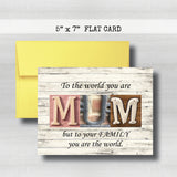 Happy MUM'S Day Card~ Cards ~ Flat Cards