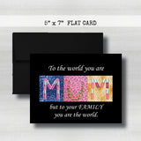 MUM'S Day Card~ Cards ~ Flat Cards