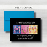 MUM'S Day Card~ Cards ~ Flat Cards