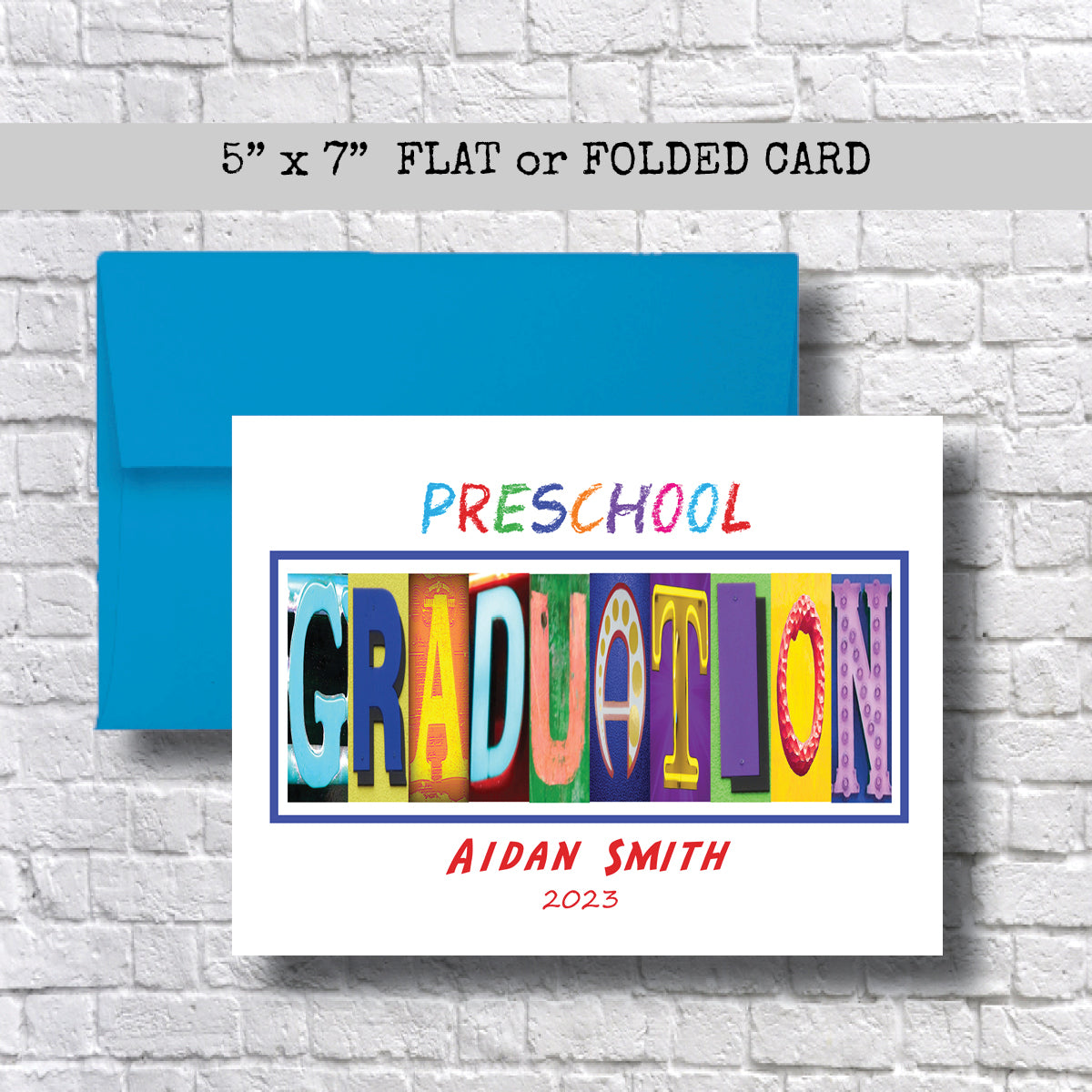 Preschool Graduation Card