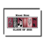Senior Flute Band Letter Art