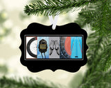 Tri-Athlon Coach Ornament Metal