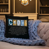 bible verse pillow