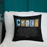 volleyball coach pillow