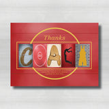 Wrestling Coach Mat with Quote Red/Gold