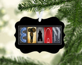 Wrestling Name Ornaments