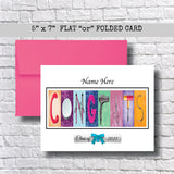 Personalized Class of 2025 Card, Cosmetology, Cosmetologist, Makeup, Hair Stylist, Beautician, Nail Artist, Graduation Cards, Senior 2025,