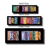 Personalized Teacher Gift