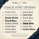 a poster with a bunch of different font options