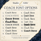 a poster with a bunch of different font options