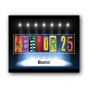 Theater Drama Senior 2025, Theater Name Sign, Graduation, Theatre Kid,  Club Gift, Broadway Nerd, Stage Crew, Actress Gift, Actor Musical