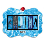 Personalized Swimming Ornament | Custom Swim Keepsake - Senior Swimmer Gift 2026