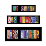 Teacher Name Sign