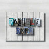 Beach Nautical Letter Art | Personalized Ocean Name Sign, Gifts