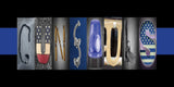 Custom police name letter art gift example