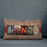 firefighter personalized pillow 