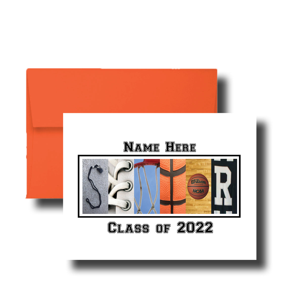 Senior Basketball Card