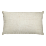 Letter Art Pillow Custom Black & White