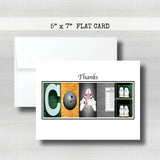 Bowling Coach Thank You Card~ Cards ~ Flat Cards