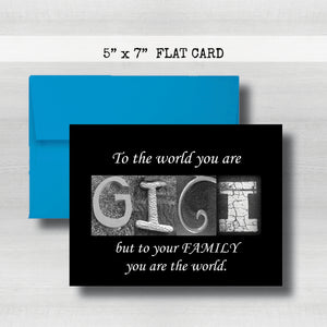 GIGI Cards -Happy Mother's Day Card~ Cards ~ Flat Cards