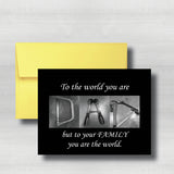 Tool Art Fathers Day Card~ Cards ~ Flat Cards ~ 5" x 7"