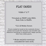 Swim Coach Thank You Card~ Cards ~ Flat Cards