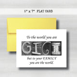 Gigi Card - Happy Mother's Day Card~ Cards ~ Flat Cards