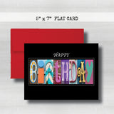 Birthday Card ~ Flat Cards ~