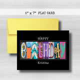 Birthday Card ~ Flat Cards ~