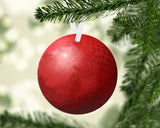 KickBall Christmas Ornament Metal